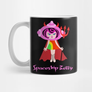 Spaceship Betty is a Devil Mug